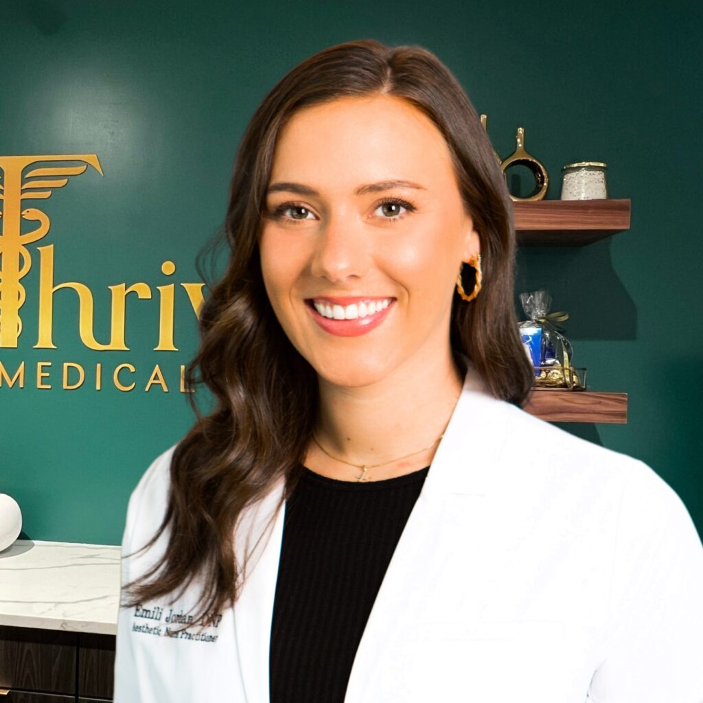 Emili Jordan | About Thrive Medical Spa Milton, GA | Dr. Vincent Zubowicz MD