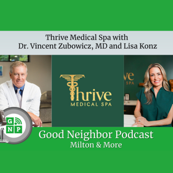 The Good Neighbor Podcast With Dr. Zubowicz and Lisa Konz | Thrive Medical Spa Milton, GA
